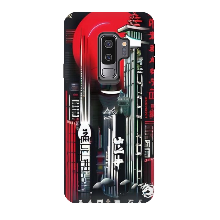 Galaxy S9 plus StrongFit City Japanese Modern by LM2Kone