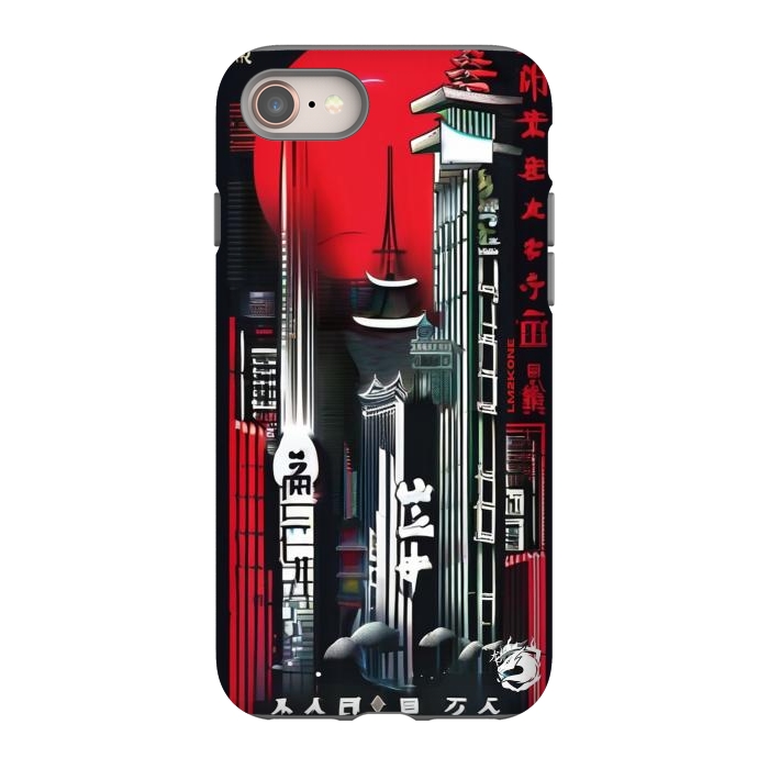 iPhone SE StrongFit City Japanese Modern by LM2Kone