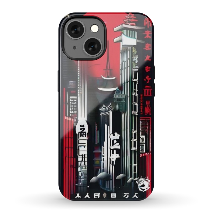 iPhone 13 StrongFit City Japanese Modern by LM2Kone