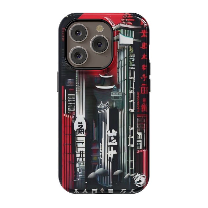 iPhone 14 Pro StrongFit City Japanese Modern by LM2Kone