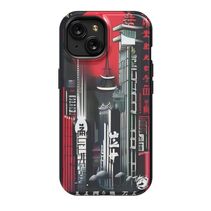 iPhone 15 StrongFit City Japanese Modern by LM2Kone