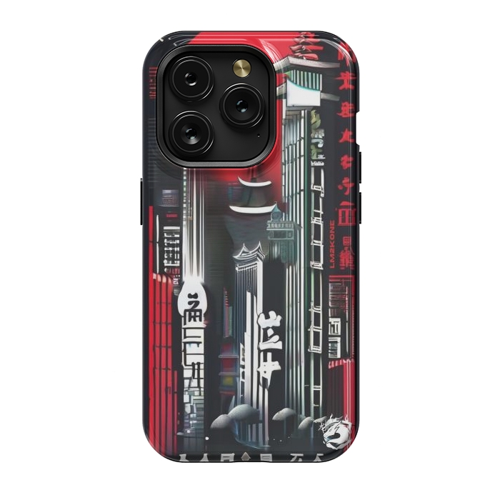 iPhone 15 Pro StrongFit City Japanese Modern by LM2Kone