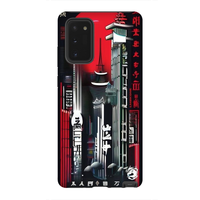 Galaxy Note 20 StrongFit City Japanese Modern by LM2Kone