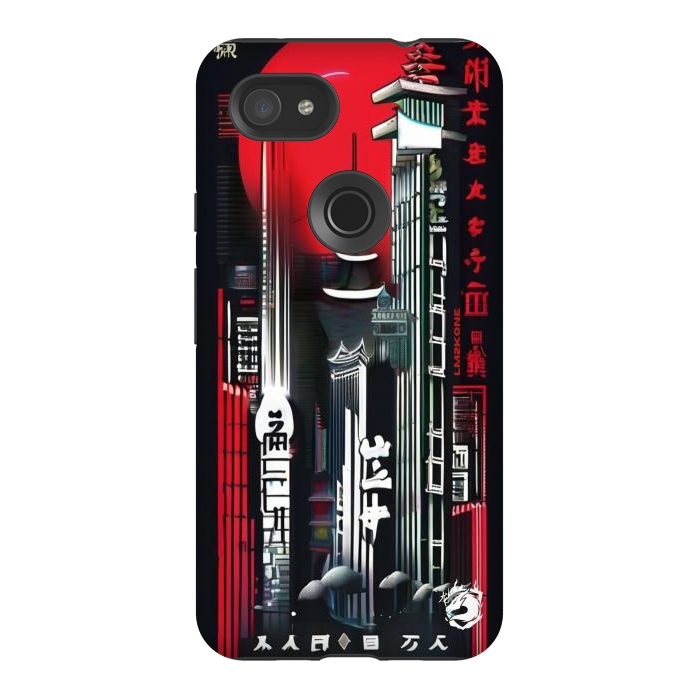 Pixel 3AXL StrongFit City Japanese Modern by LM2Kone