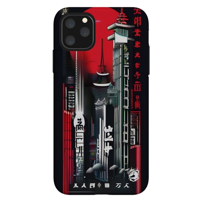 iPhone 11 Pro Max StrongFit City Japanese Modern by LM2Kone