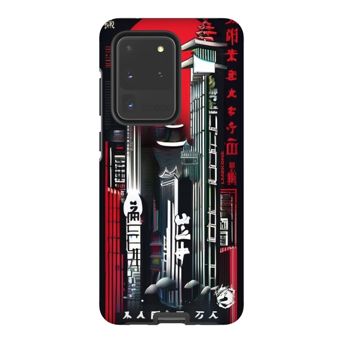 Galaxy S20 Ultra StrongFit City Japanese Modern by LM2Kone