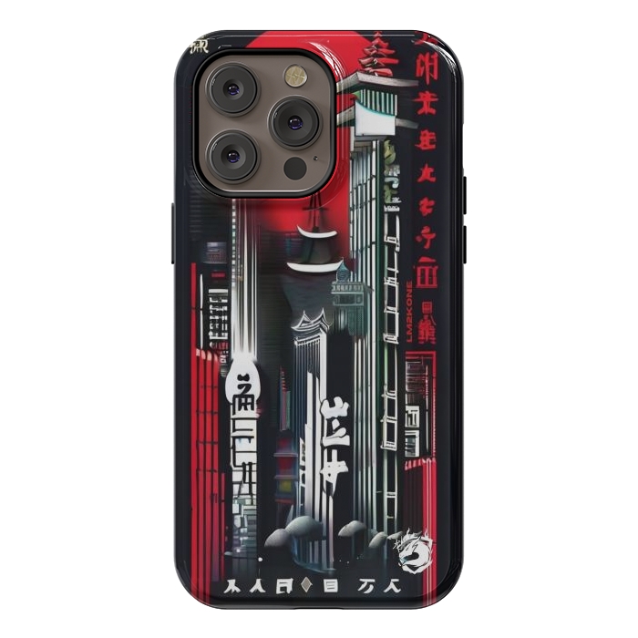 iPhone 14 Pro max StrongFit City Japanese Modern by LM2Kone