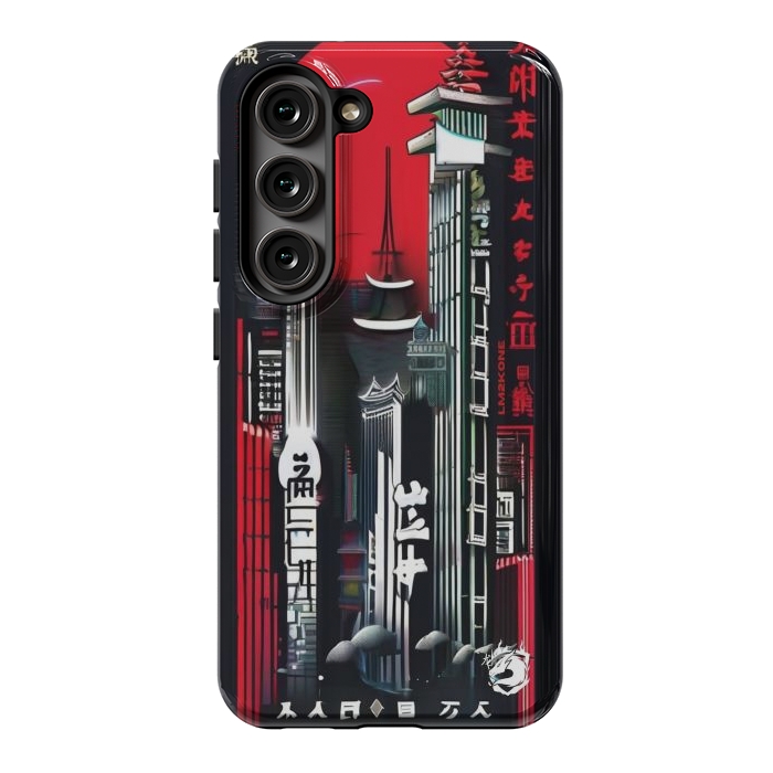 Galaxy S23 StrongFit City Japanese Modern by LM2Kone