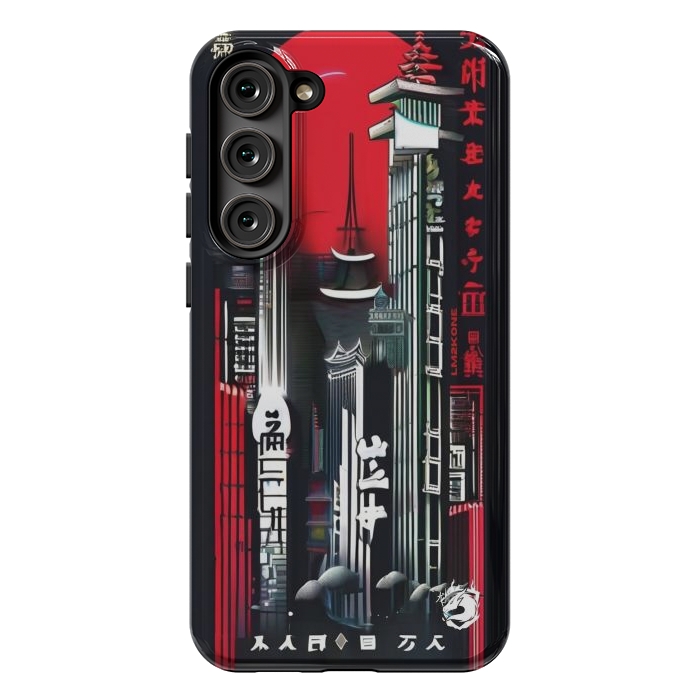 Galaxy S23 Plus StrongFit City Japanese Modern by LM2Kone