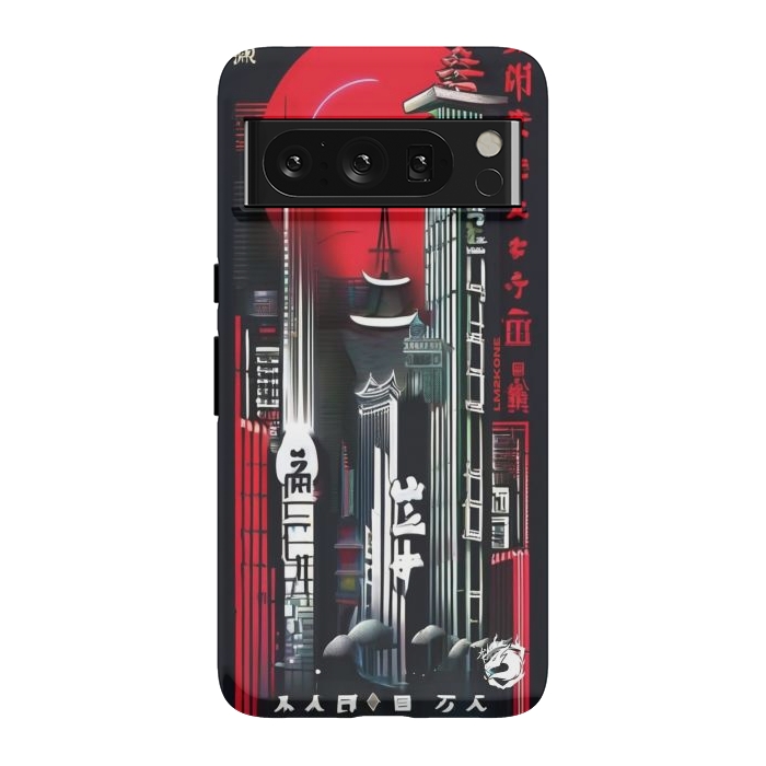 Pixel 8 Pro StrongFit City Japanese Modern by LM2Kone