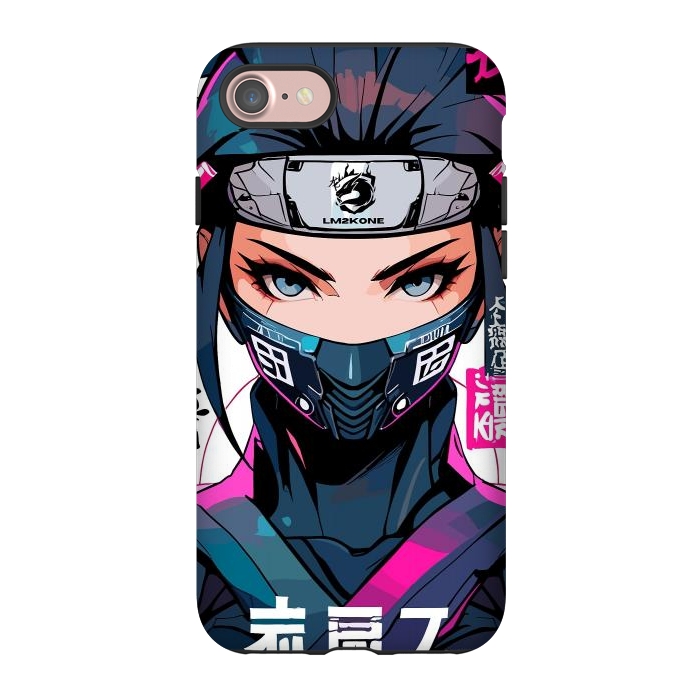 iPhone 7 StrongFit Shinobi Ninja Girl by LM2Kone