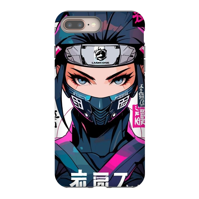 iPhone 7 plus StrongFit Shinobi Ninja Girl by LM2Kone