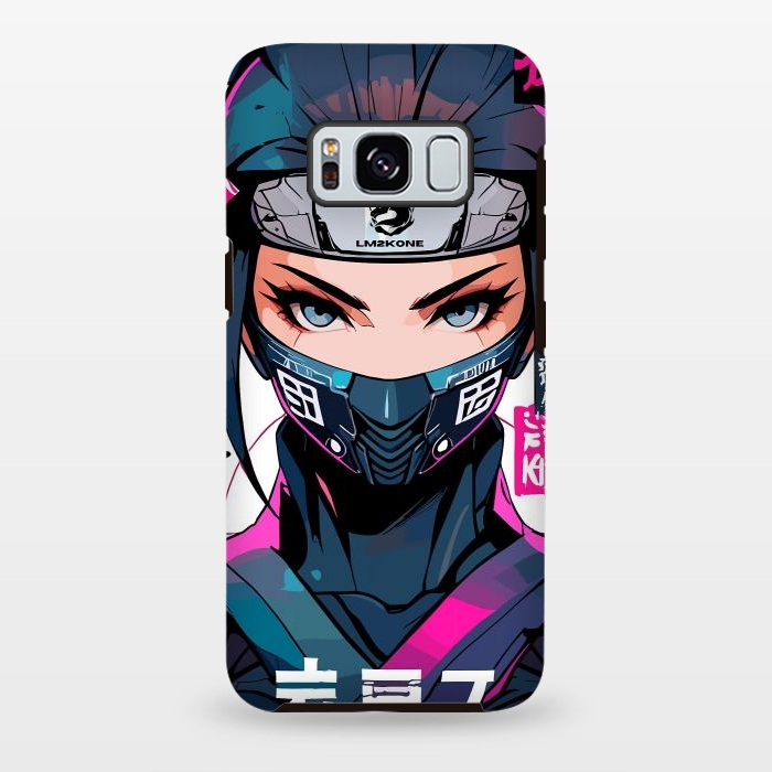 Galaxy S8 plus StrongFit Shinobi Ninja Girl by LM2Kone