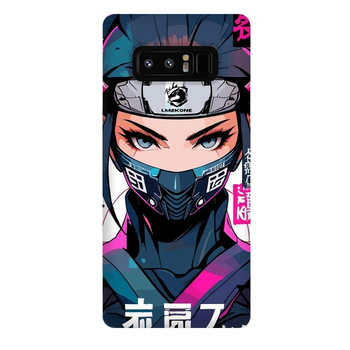 Galaxy Note 8 StrongFit Shinobi Ninja Girl by LM2Kone