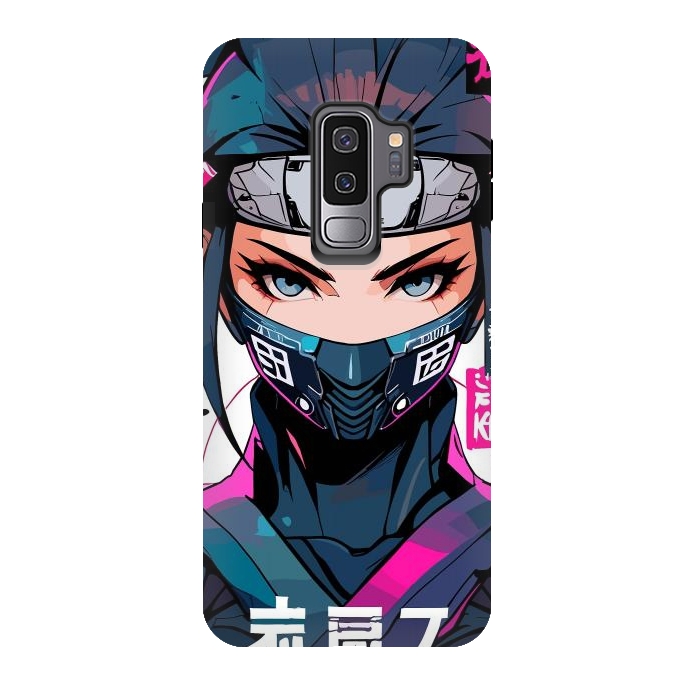 Galaxy S9 plus StrongFit Shinobi Ninja Girl by LM2Kone