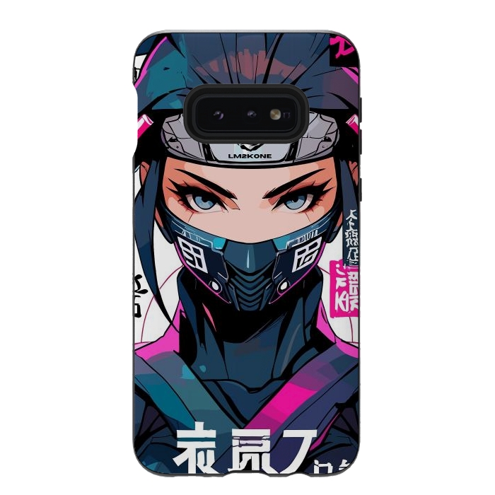 Galaxy S10e StrongFit Shinobi Ninja Girl by LM2Kone