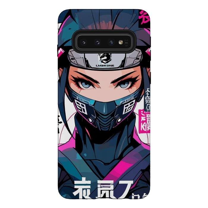 Galaxy S10 StrongFit Shinobi Ninja Girl by LM2Kone