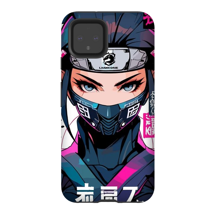 Pixel 4 StrongFit Shinobi Ninja Girl by LM2Kone