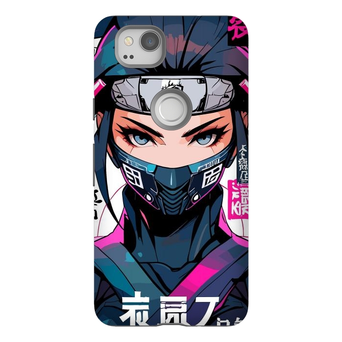 Pixel 2 StrongFit Shinobi Ninja Girl by LM2Kone