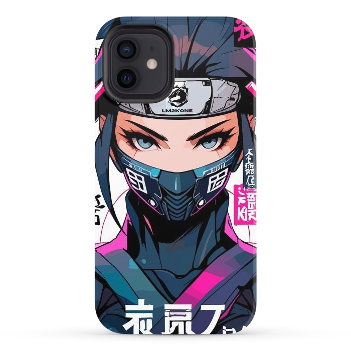 iPhone 12 StrongFit Shinobi Ninja Girl by LM2Kone