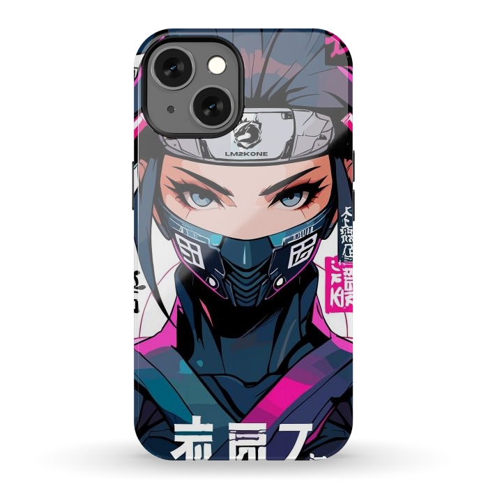 iPhone 13 StrongFit Shinobi Ninja Girl by LM2Kone