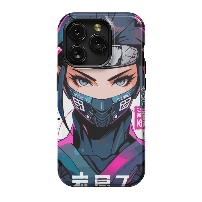 iPhone 15 Pro StrongFit Shinobi Ninja Girl by LM2Kone