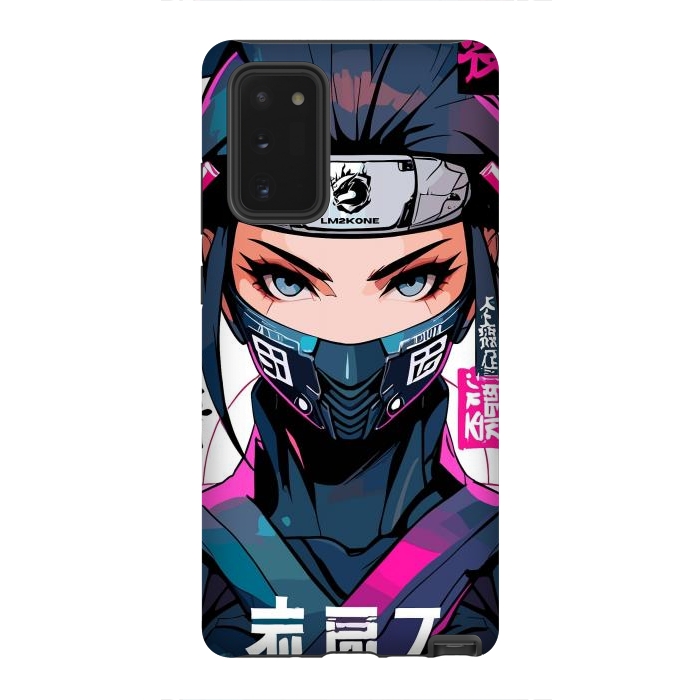 Galaxy Note 20 StrongFit Shinobi Ninja Girl by LM2Kone