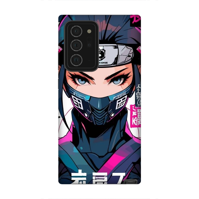 Galaxy Note 20 Ultra StrongFit Shinobi Ninja Girl by LM2Kone