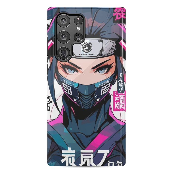 Galaxy S22 Ultra StrongFit Shinobi Ninja Girl by LM2Kone