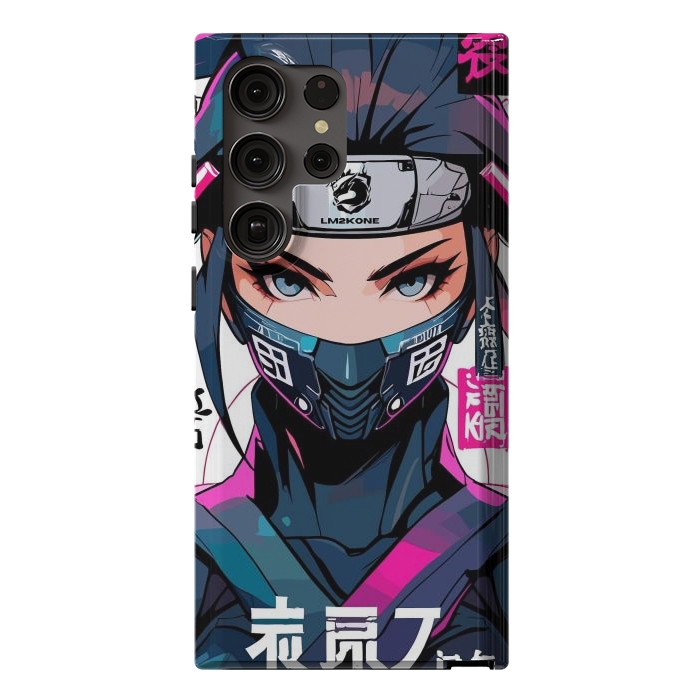 Galaxy S23 Ultra StrongFit Shinobi Ninja Girl by LM2Kone