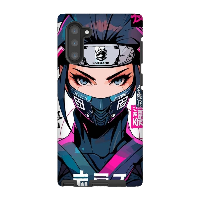 Galaxy Note 10 StrongFit Shinobi Ninja Girl by LM2Kone