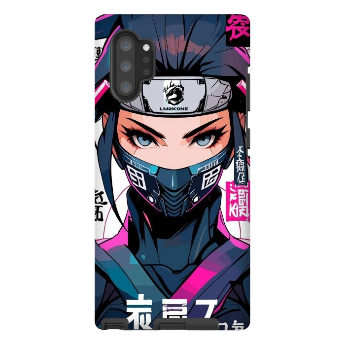 Galaxy Note 10 plus StrongFit Shinobi Ninja Girl by LM2Kone