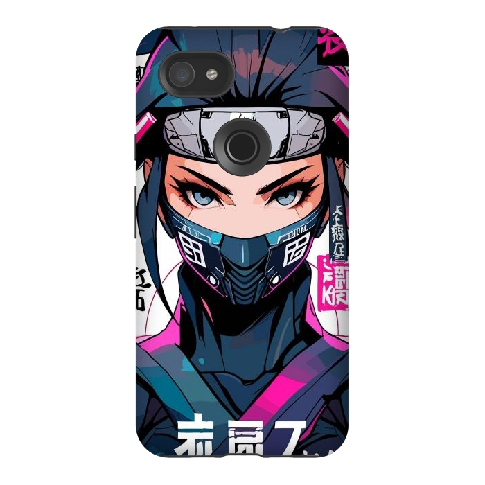 Pixel 3AXL StrongFit Shinobi Ninja Girl by LM2Kone