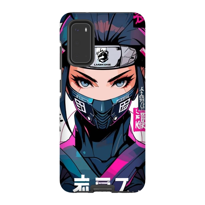 Galaxy S20 StrongFit Shinobi Ninja Girl by LM2Kone