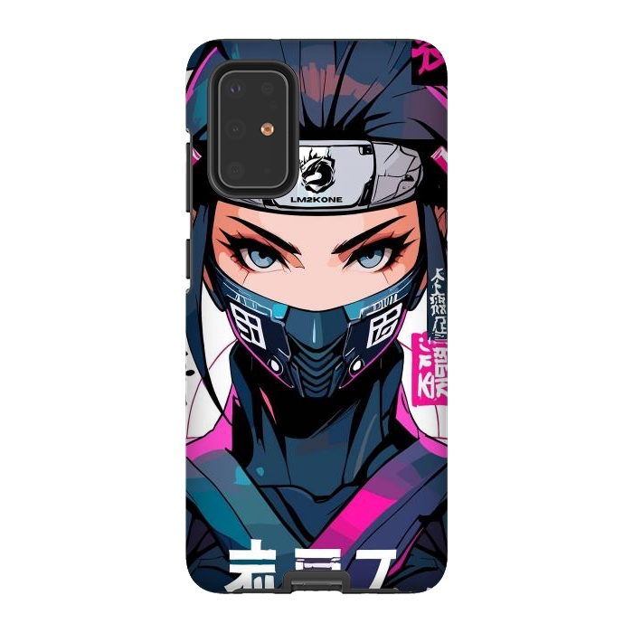 Galaxy S20 Plus StrongFit Shinobi Ninja Girl by LM2Kone