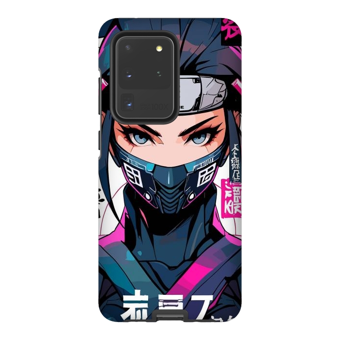 Galaxy S20 Ultra StrongFit Shinobi Ninja Girl by LM2Kone