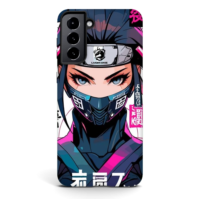 Galaxy S21 StrongFit Shinobi Ninja Girl by LM2Kone