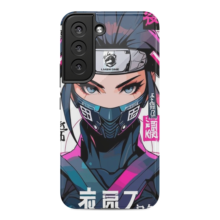 Galaxy S22 StrongFit Shinobi Ninja Girl by LM2Kone