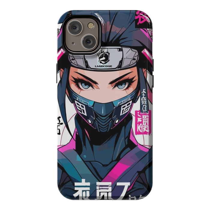 iPhone 14 Plus StrongFit Shinobi Ninja Girl by LM2Kone