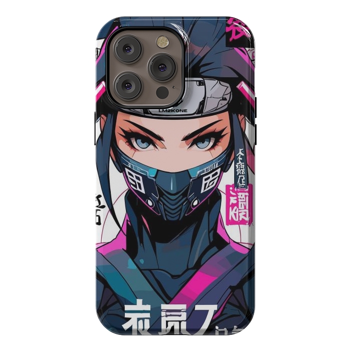 iPhone 14 Pro max StrongFit Shinobi Ninja Girl by LM2Kone