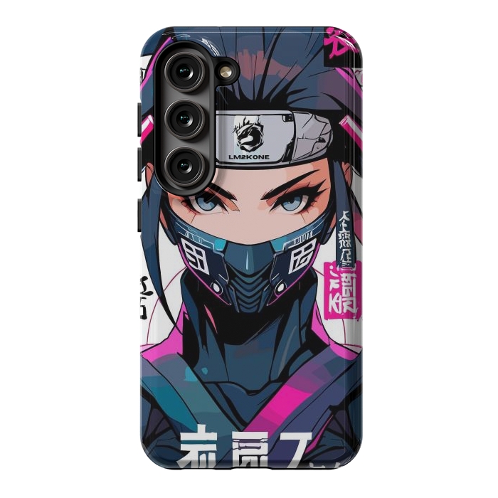 Galaxy S23 StrongFit Shinobi Ninja Girl by LM2Kone