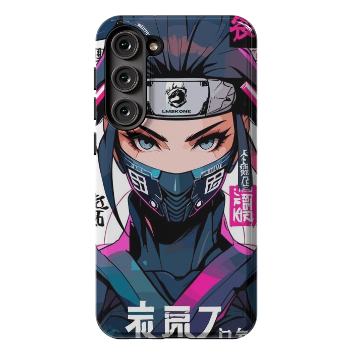 Galaxy S23 Plus StrongFit Shinobi Ninja Girl by LM2Kone