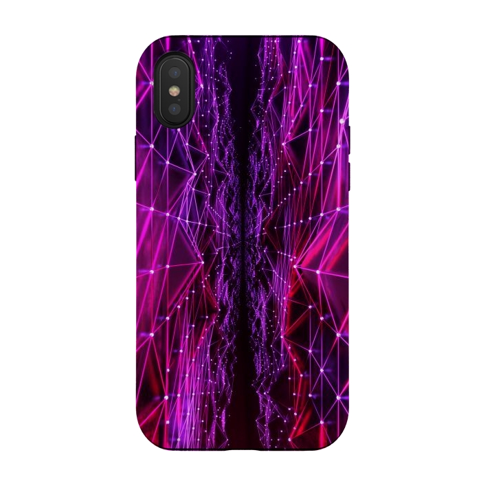 iPhone Xs / X StrongFit Cyber Matrix by JohnnyVillas