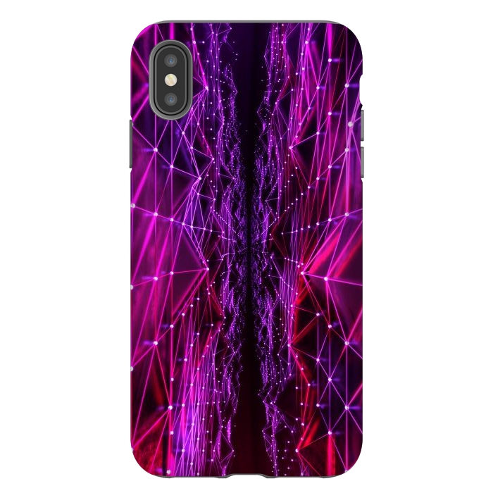 iPhone Xs Max StrongFit Cyber Matrix by JohnnyVillas