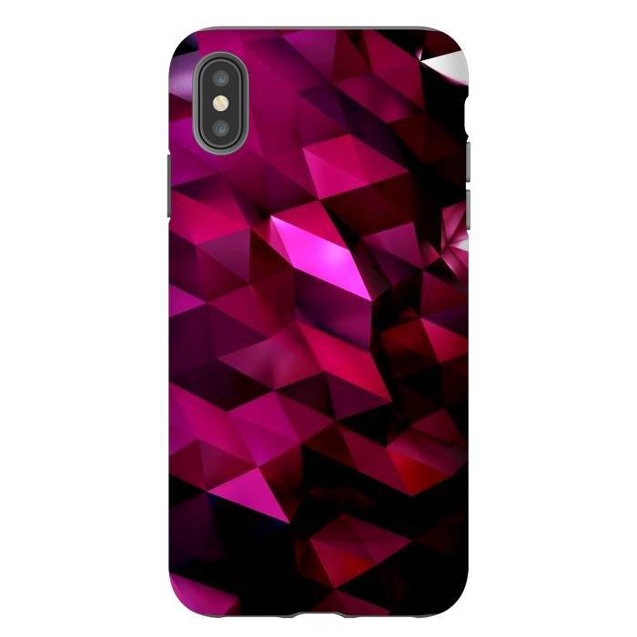 iPhone Xs Max StrongFit Red Diamond by JohnnyVillas