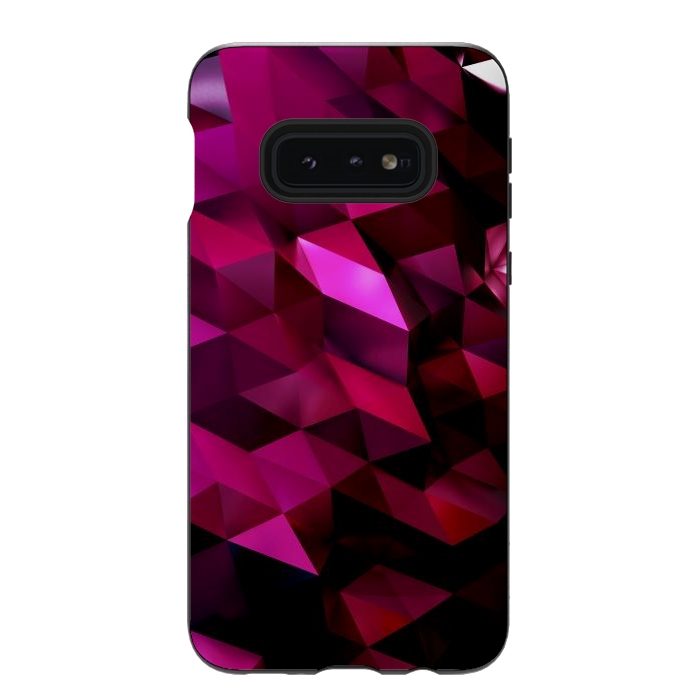 Galaxy S10e StrongFit Red Diamond by JohnnyVillas