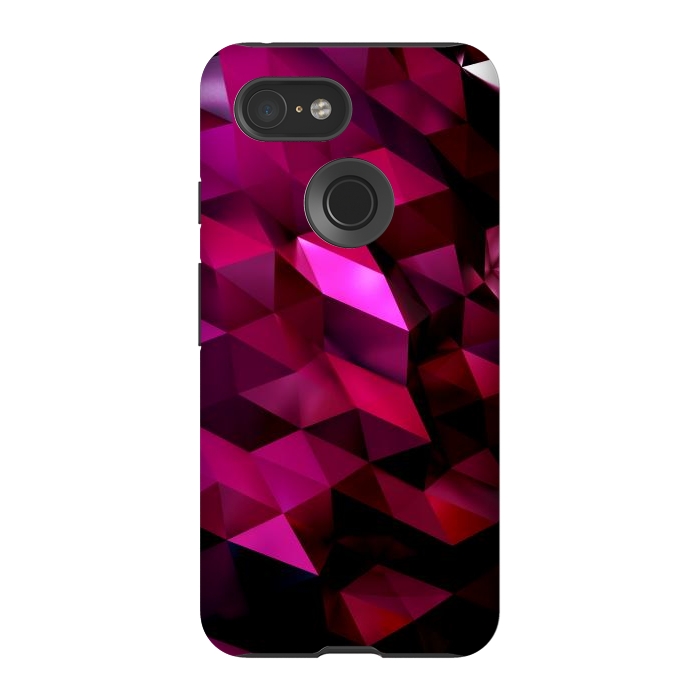 Pixel 3 StrongFit Red Diamond by JohnnyVillas