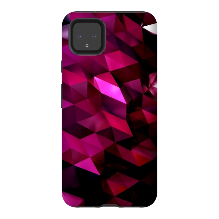 Pixel 4XL StrongFit Red Diamond by JohnnyVillas