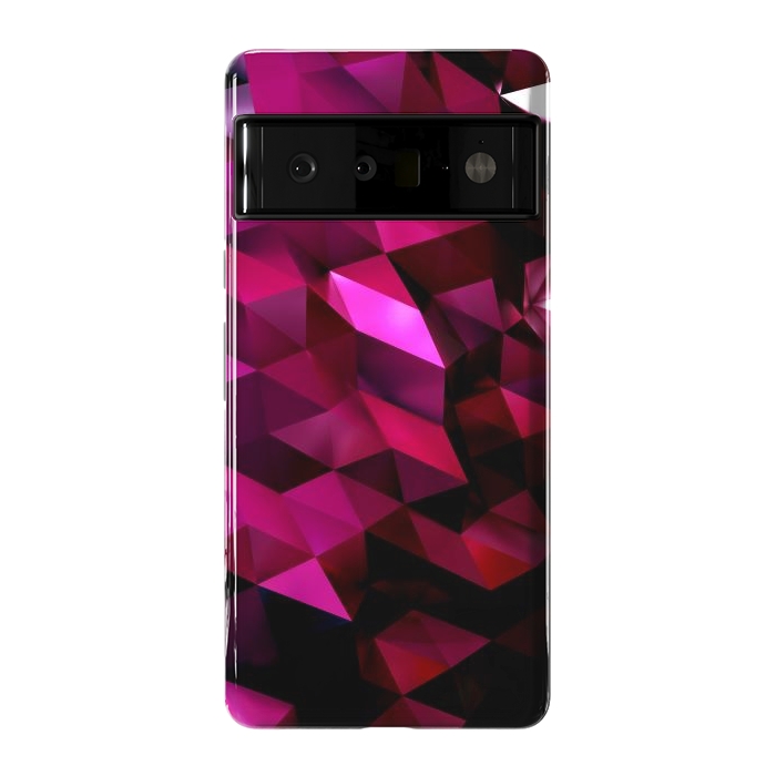 Pixel 6 Pro StrongFit Red Diamond by JohnnyVillas