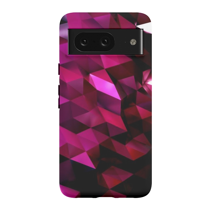 Pixel 8 StrongFit Red Diamond by JohnnyVillas